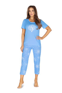 Piżama damska REGINA 624 niebieski 2-4XL